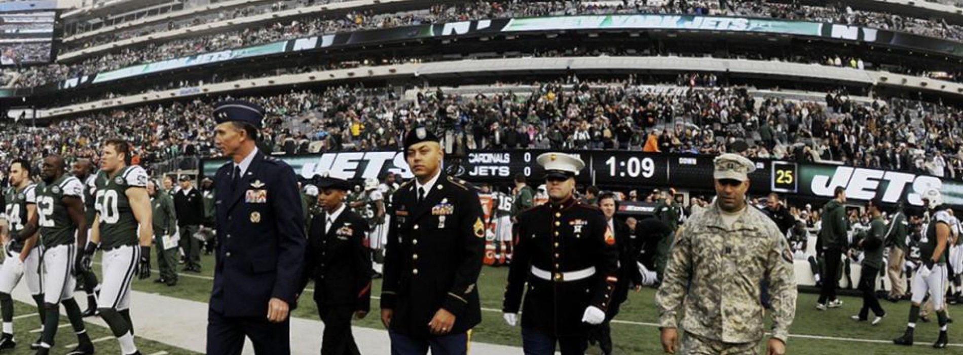 NFL to the military: Pay up!