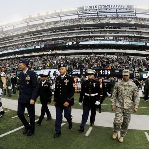 NFL to the military: Pay up!