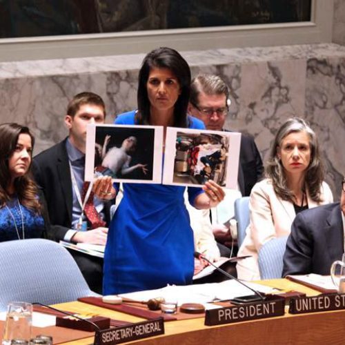 Nikki Haley blasts Syria’s friends in scathing announcement